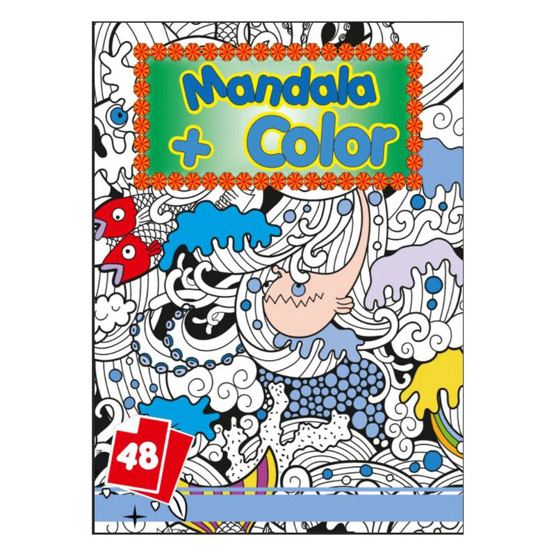 Afbeelding laden in galerijviewer, Wins holland mandala kleurboek, 48pag