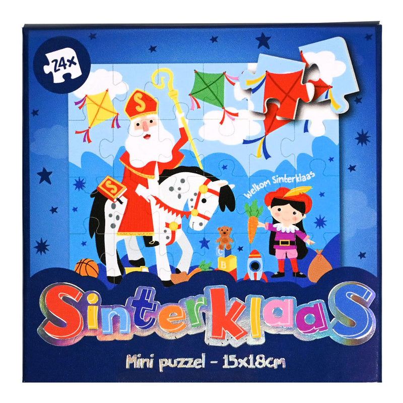 Afbeelding laden in galerijviewer, Wins holland mini puzzel sinterklaas, 24st.