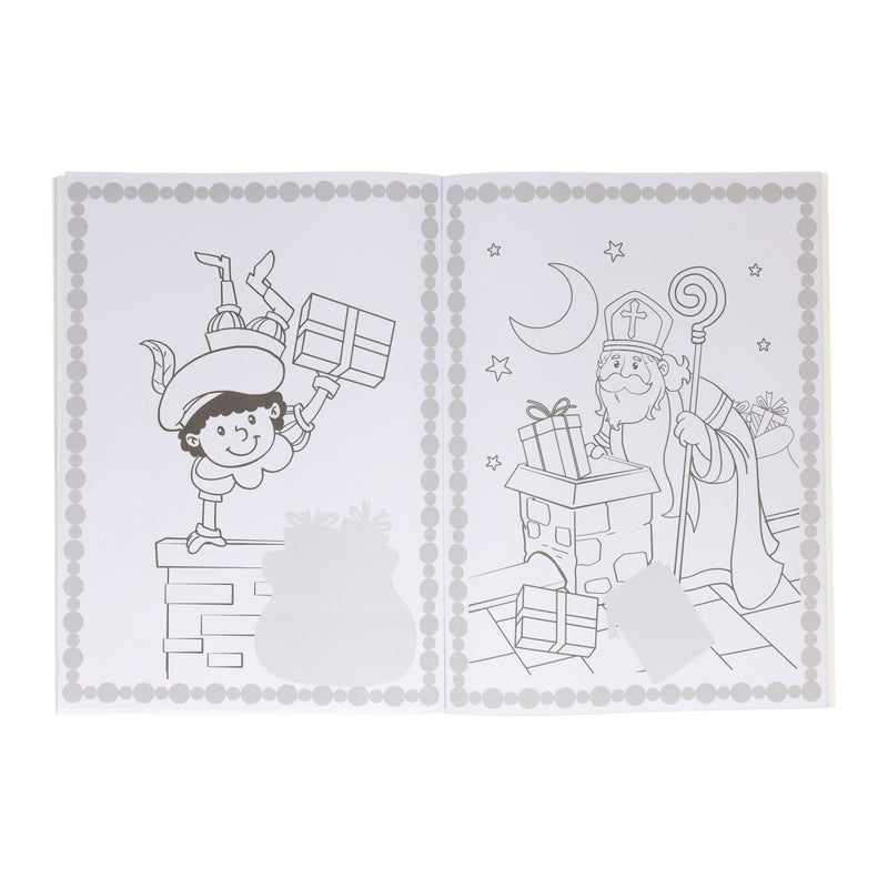 Afbeelding laden in galerijviewer, Boek specials nederland bv sinterklaas sticker- en kleurboek