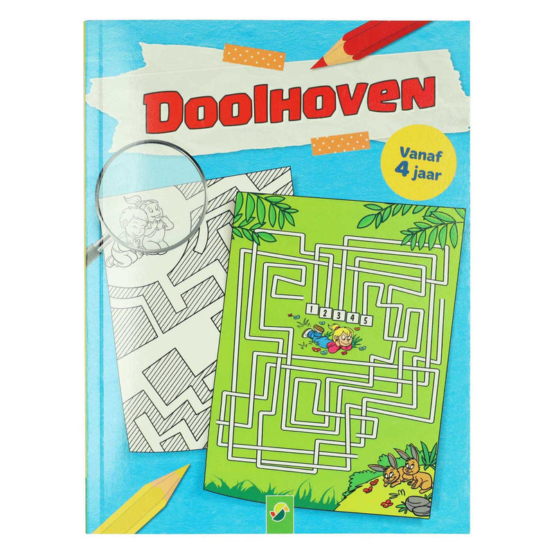 Afbeelding laden in galerijviewer, Wins holland doolhovenboek - 115 doolhoven