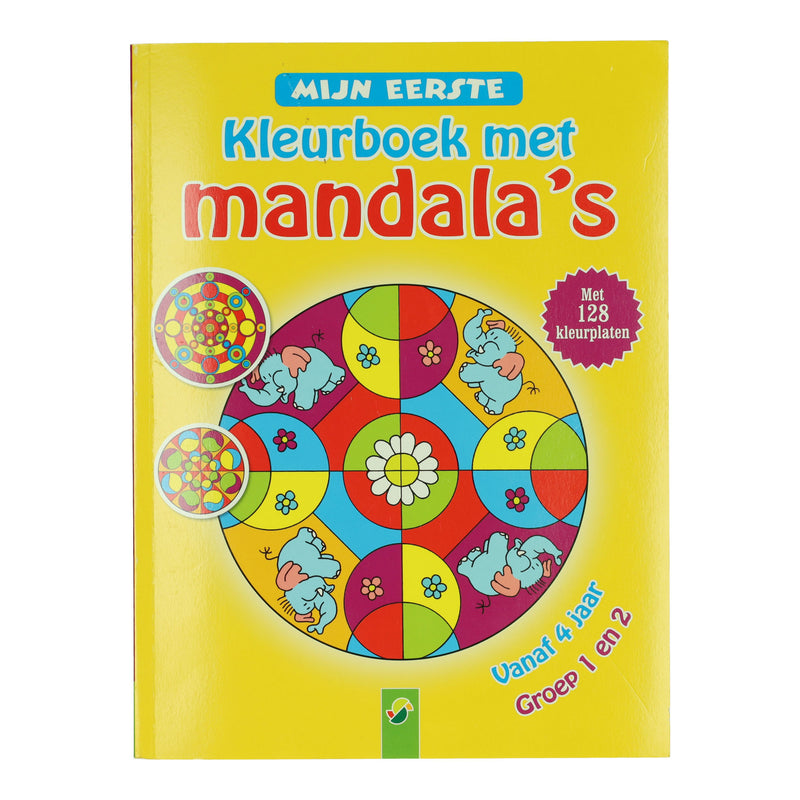 Afbeelding laden in galerijviewer, Wins holland mijn eerste kleurboek met mandala's