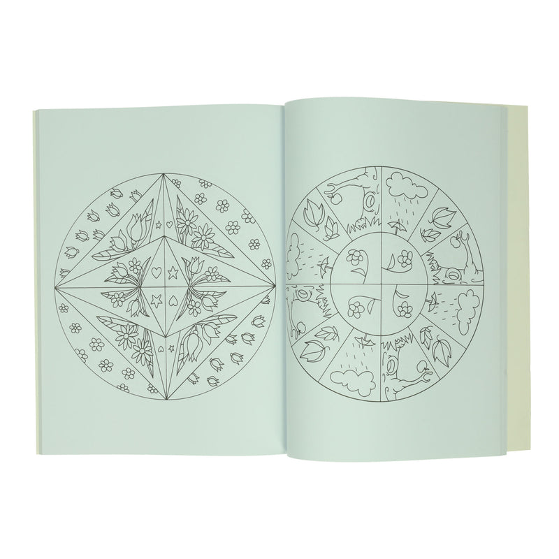 Afbeelding laden in galerijviewer, Wins holland mijn eerste kleurboek met mandala's