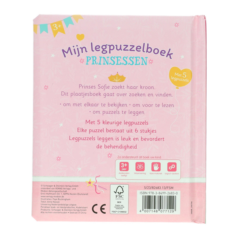 Afbeelding laden in galerijviewer, Wins holland mijn legpuzzelboek prinsessen