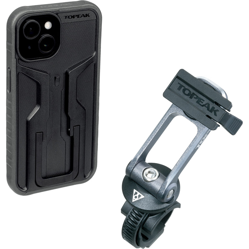 Afbeelding laden in galerijviewer, Topeak telefoonhouder ridecase iphone 15 plus bevestiging