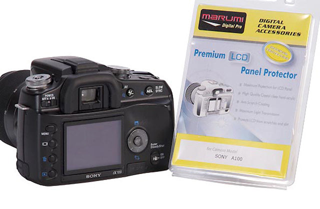 Afbeelding laden in galerijviewer, Marumi lcd protector voor sony a100