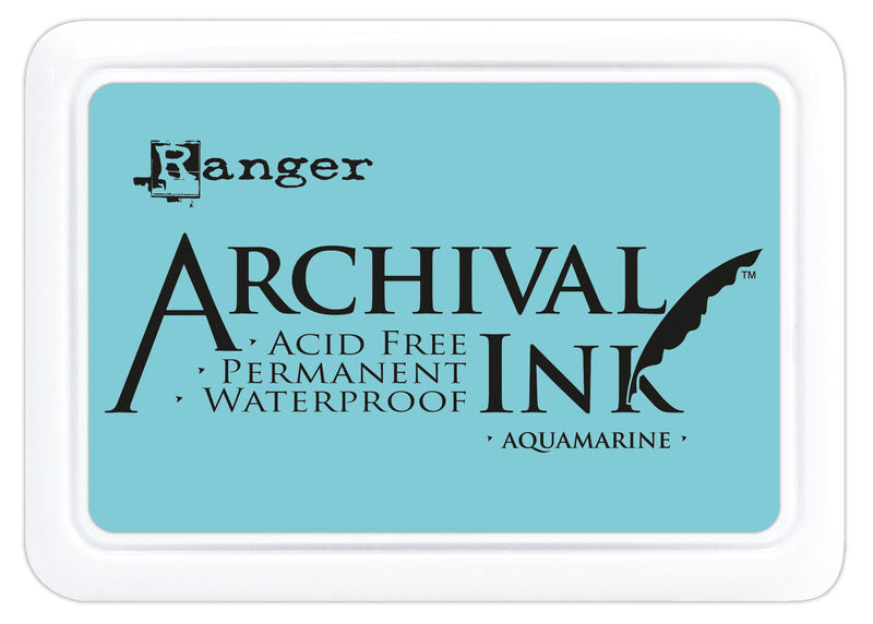 Afbeelding laden in galerijviewer, Ranger ink ranger • archival ink pad aquamarine