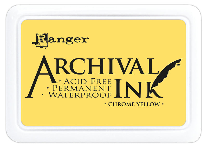 Afbeelding laden in galerijviewer, Ranger ink ranger • archival ink pad chrome yellow