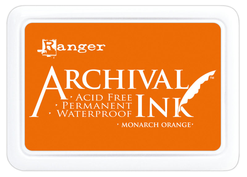 Afbeelding laden in galerijviewer, Ranger ink ranger • archival ink pad monarch orange