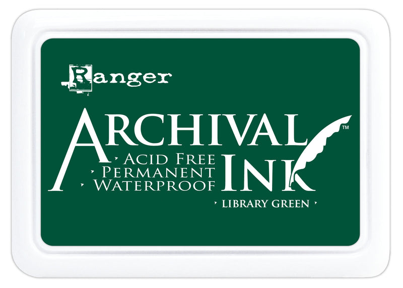 Afbeelding laden in galerijviewer, Ranger ink ranger • archival ink pad library green