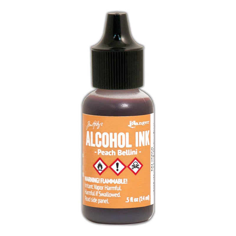 Afbeelding laden in galerijviewer, Ranger ink ranger • tim holtz alcohol ink peach bellini 14ml