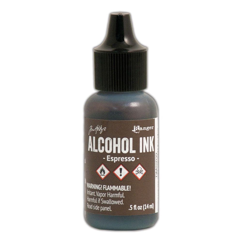 Afbeelding laden in galerijviewer, Ranger ink ranger • tim holtz alcohol ink espresso 14ml