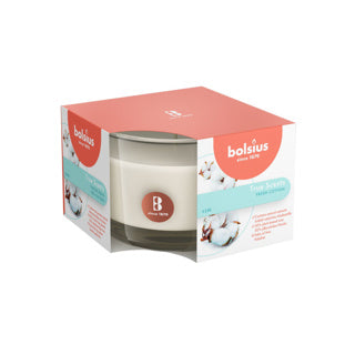 Afbeelding laden in galerijviewer, Bolsius geurglas true scents fresh cotton | 6 stuks