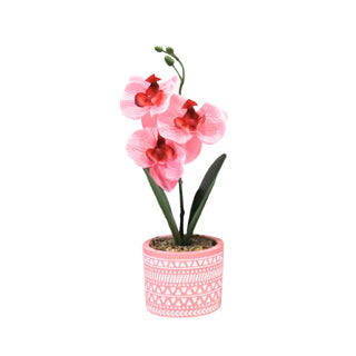 Afbeelding laden in galerijviewer, No brand kunst orchidee in pot 28 cm 6 assorti