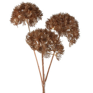 Afbeelding laden in galerijviewer, No brand kunst bloem heracleum countryfield led koper 80 cm
