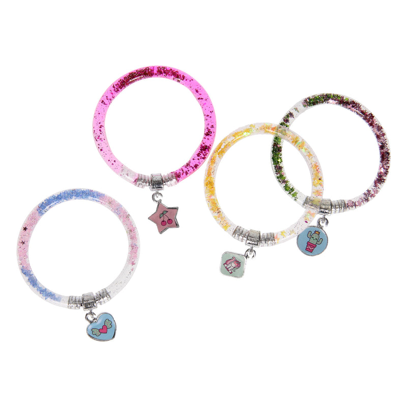 Afbeelding laden in galerijviewer, Creative craft group glitter water armbanden maken