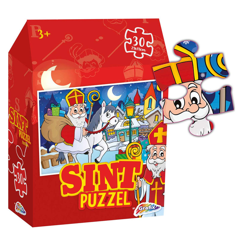 Afbeelding laden in galerijviewer, Grafix Sinterklaas Puzzel, 30st.