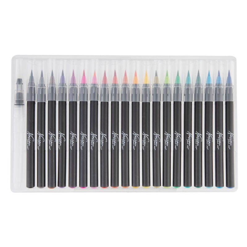 Afbeelding laden in galerijviewer, Nassau Fine Art Nassau Aquarel Brush Penseelstiften, 20st.