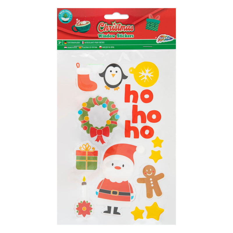 Afbeelding laden in galerijviewer, Creative craft group kerst raamstickers