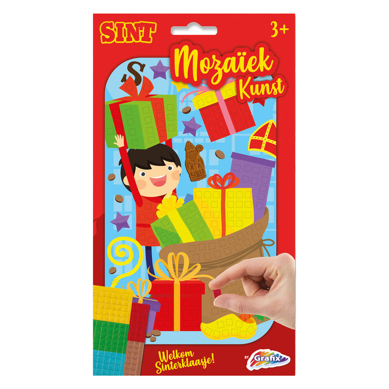 Afbeelding laden in galerijviewer, Grafix mozaïekkunst sinterklaas