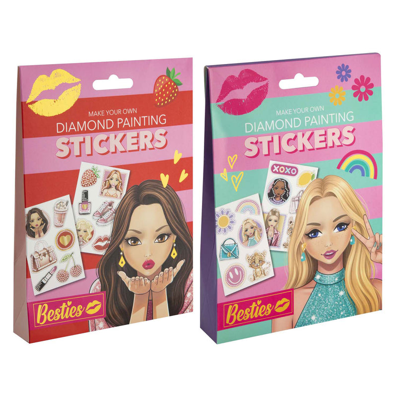 Afbeelding laden in galerijviewer, Creative craft group besties diamond painting stickers, 12dlg.