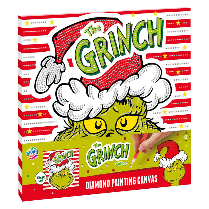 Afbeelding laden in galerijviewer, Creative craft group diamond painting canvas the grinch - 30x30cm