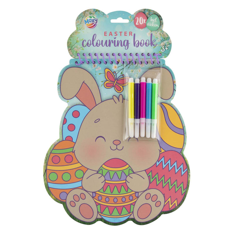 Afbeelding laden in galerijviewer, Creative craft group kleurboek pasen met 5 stiftjes