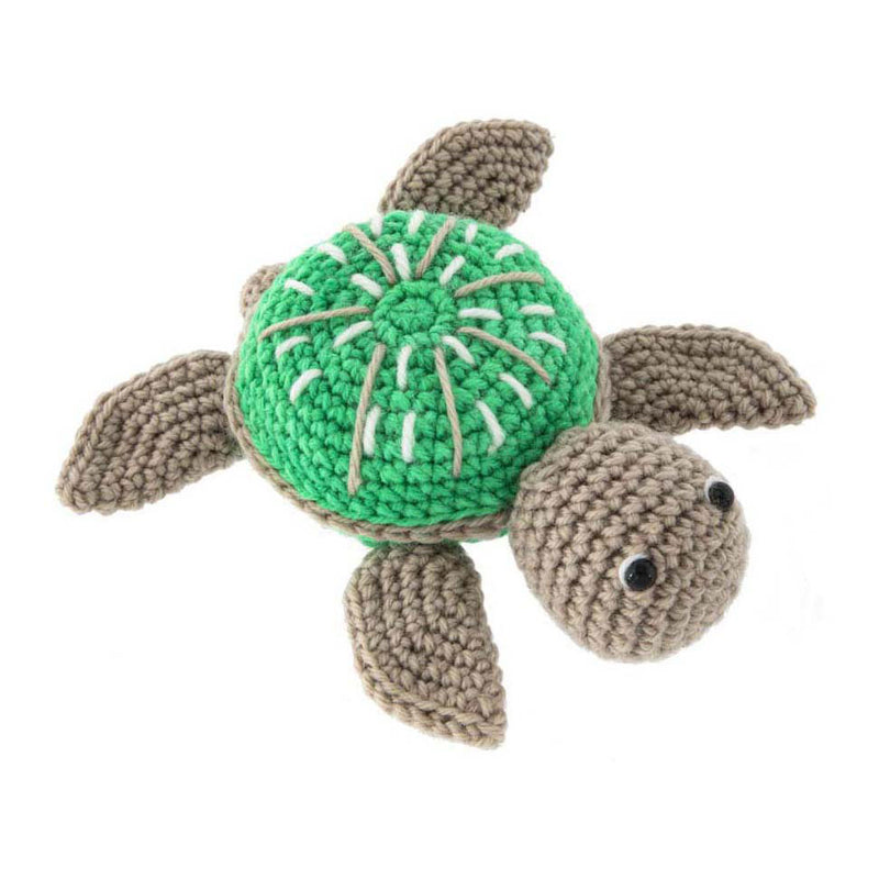 Afbeelding laden in galerijviewer, Craft id haakpakket schildpad - incl. naald en draad