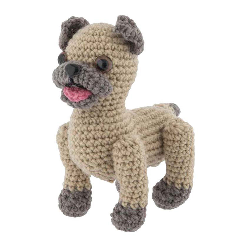 Afbeelding laden in galerijviewer, Craft id haakpakket bulldog - incl. naald en draad