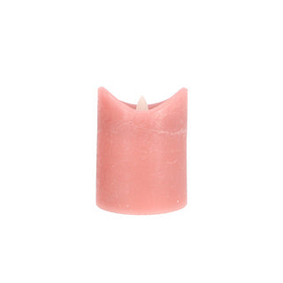 Afbeelding laden in galerijviewer, Daily home led kaars 7,5x10 cm roze | 4 stuks