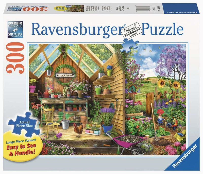 Afbeelding laden in galerijviewer, Ravensburger puzzel gardener's getaway 300 stukjes