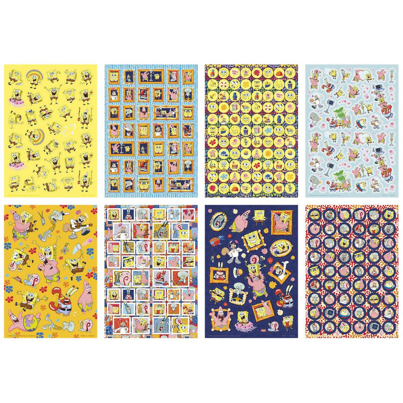 Afbeelding laden in galerijviewer, Moxy spongebob stickerboek a5 - 8 vellen