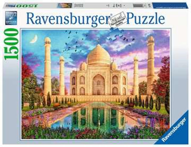 Afbeelding laden in galerijviewer, Ravensburger betoverende taj mahal puzzel 1500pcs