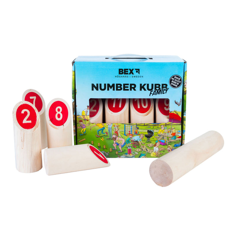 Afbeelding laden in galerijviewer, Kubb number family