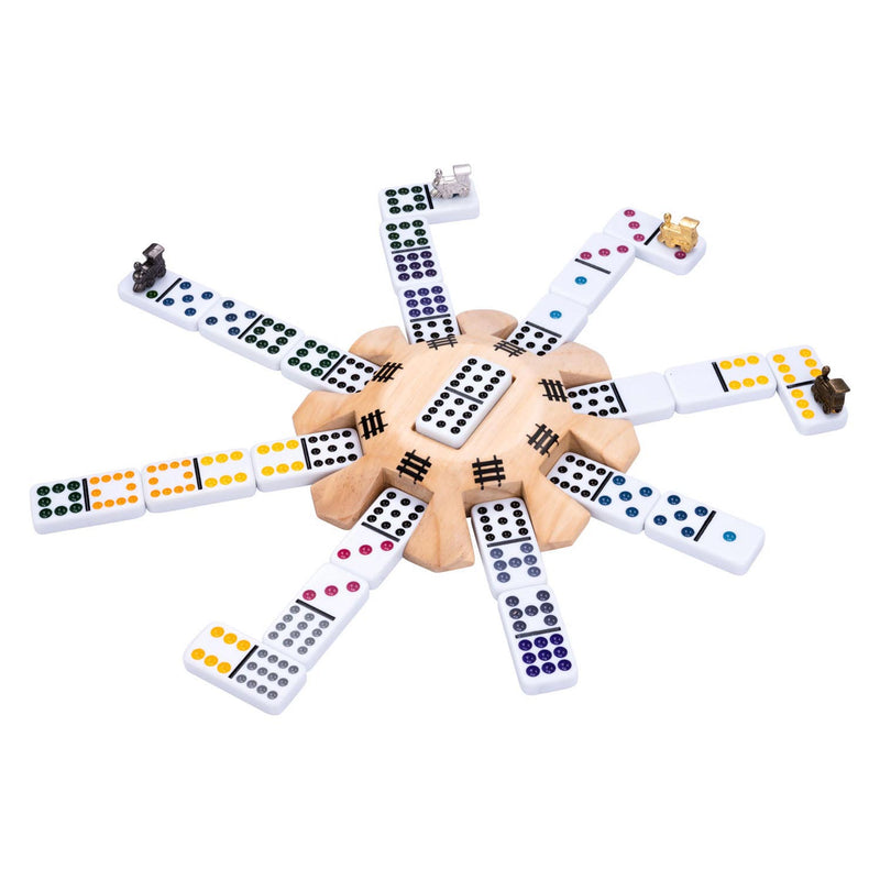 Afbeelding laden in galerijviewer, Engelhart domino mexican trains d12 deluxe
