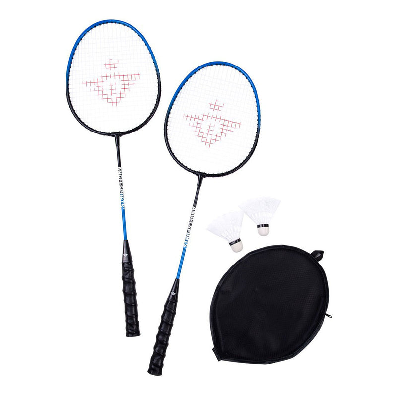 Afbeelding laden in galerijviewer, Engelhart badmintonset - 2 shuttles en 2 rackets