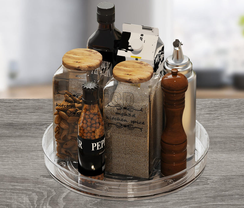 Afbeelding laden in galerijviewer, Excellent houseware koelkast opbergbak draaiplateau 24cm