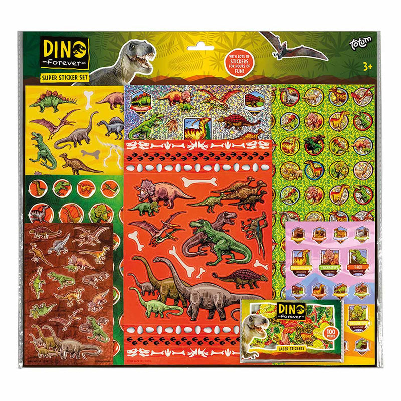 Afbeelding laden in galerijviewer, Totum super stickerset - dino