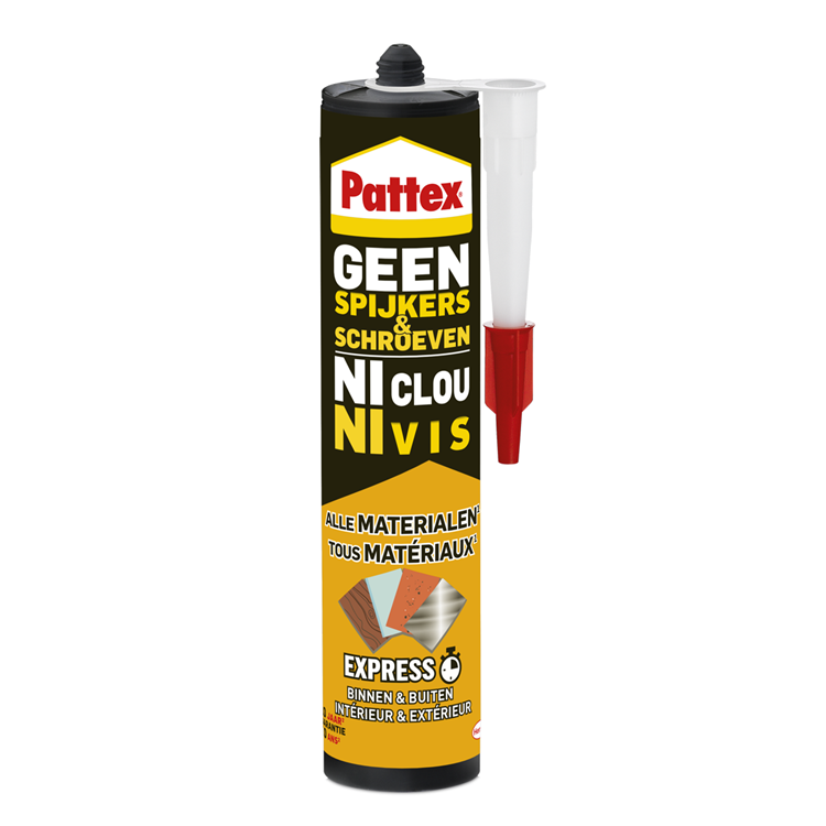 Afbeelding laden in galerijviewer, Pattex 1066008 - geen spijkers geen schroeven express 390g | 12 stuks