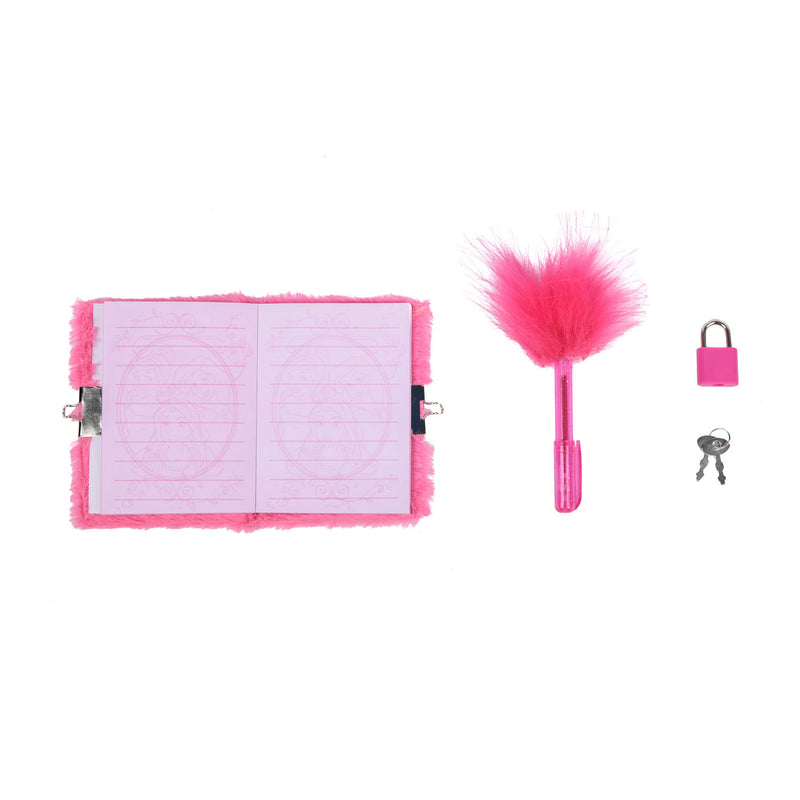 Afbeelding laden in galerijviewer, Canenco disney princess dagboek pluche met pen
