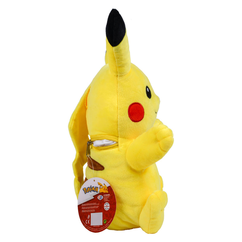 Afbeelding laden in galerijviewer, Canenco pokémon 3d rugtas pluche pikachu
