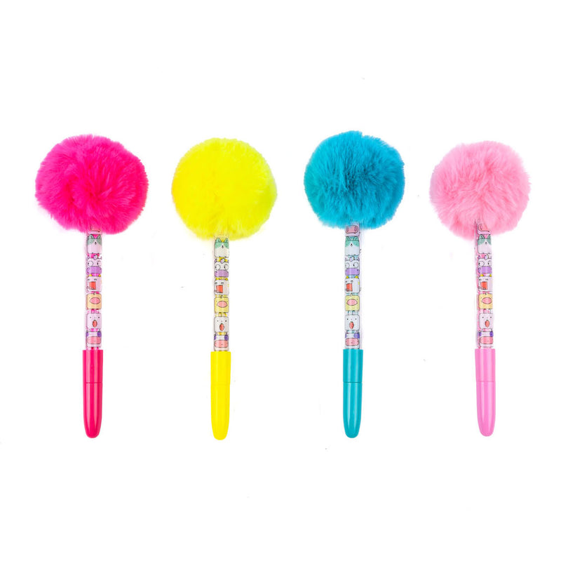 Afbeelding laden in galerijviewer, Canenco Cubiesquad Pen Kristal Fluffy