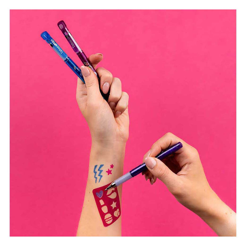Afbeelding laden in galerijviewer, Create it! beauty tattoo gelpennen, 6st.