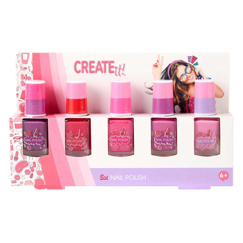 Afbeelding laden in galerijviewer, Create it! nagellak, 5st.