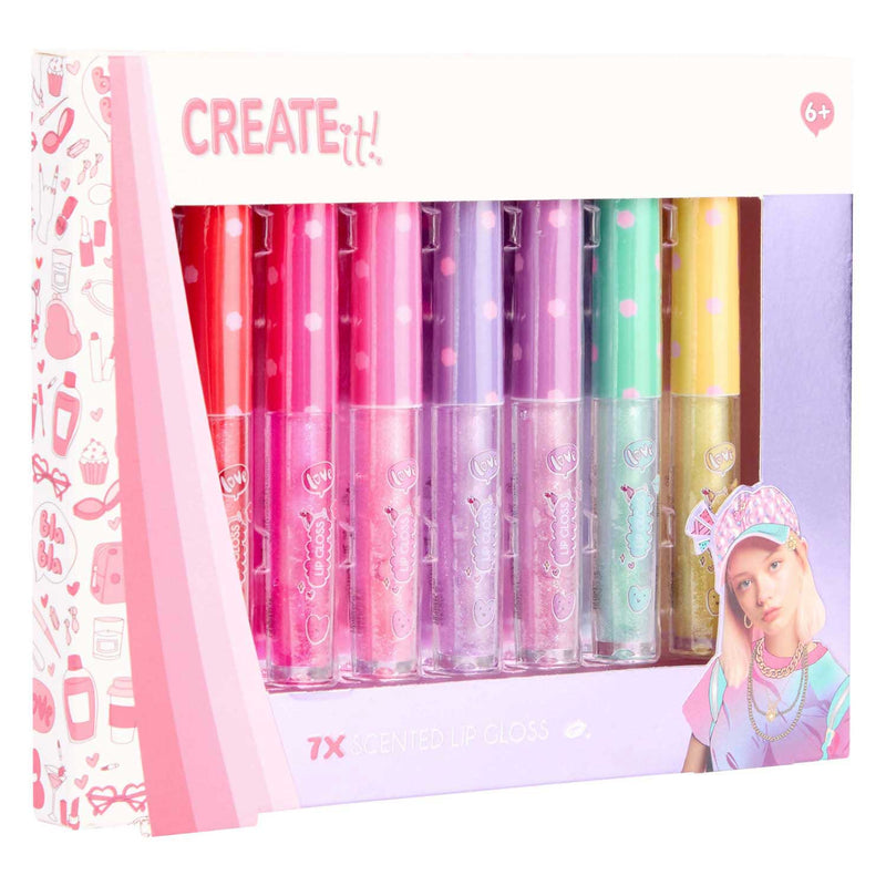 Afbeelding laden in galerijviewer, Create it! create it lipgloss geur glitter, 7st.