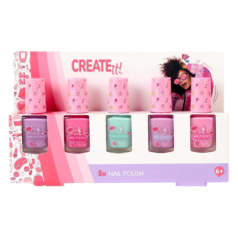 Afbeelding laden in galerijviewer, Create it! nagellak, 5st.