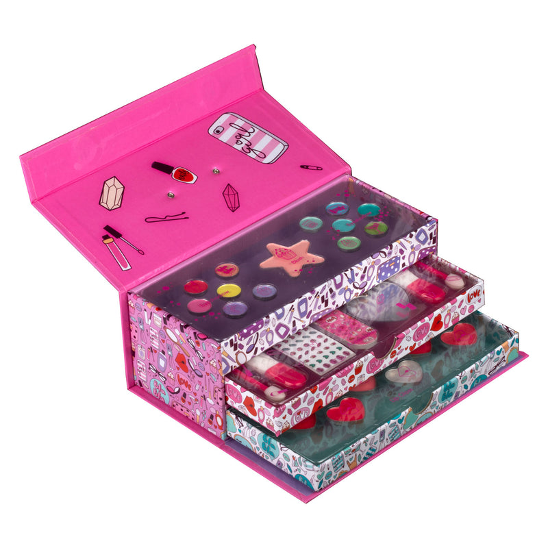 Afbeelding laden in galerijviewer, Canenco Beauty Beautycase 3 Laags