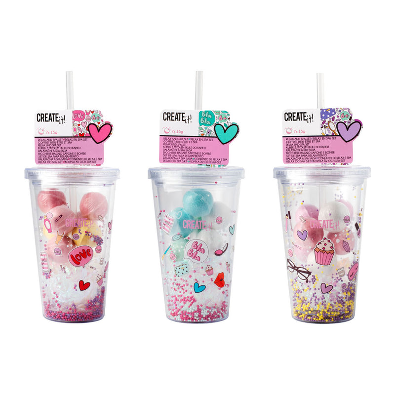 Afbeelding laden in galerijviewer, Create It! Beauty Drinkbeker Zeep En Bruisballen