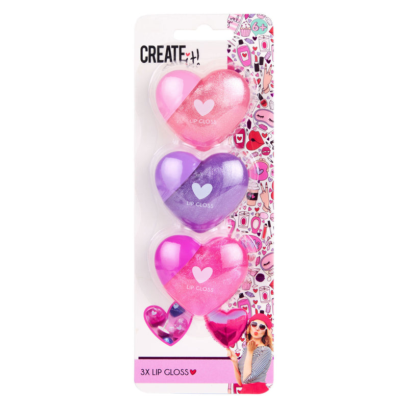 Afbeelding laden in galerijviewer, Create it! hart lippenbalsem, 3st.