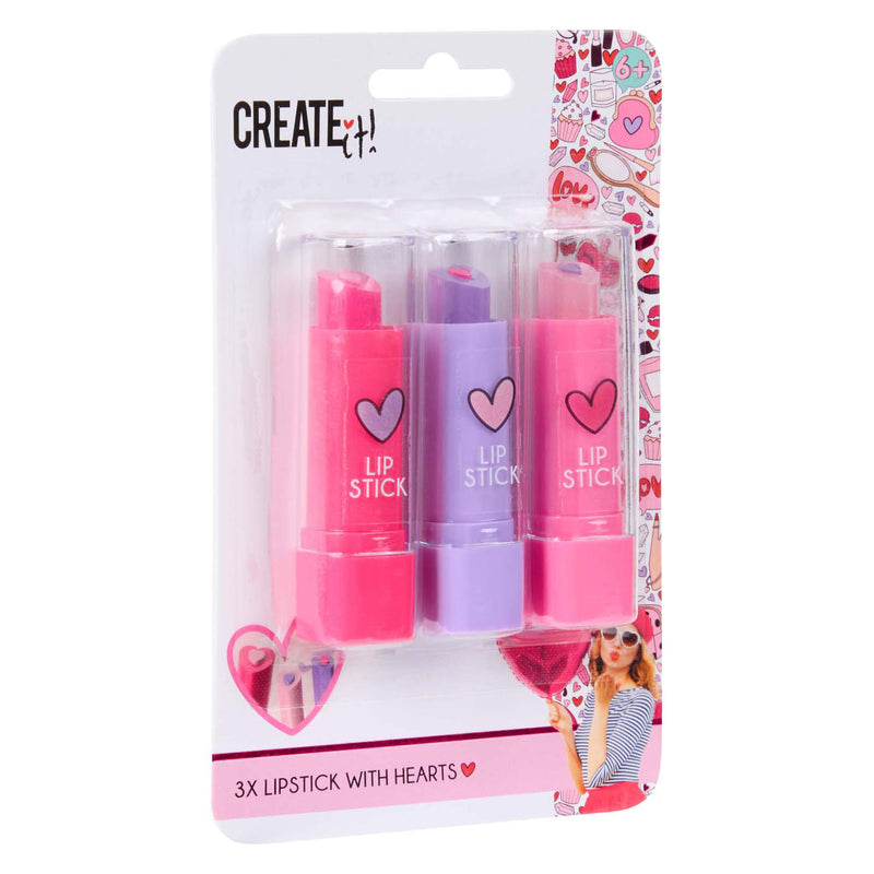 Afbeelding laden in galerijviewer, Create it! hart lippenstift, 3st.