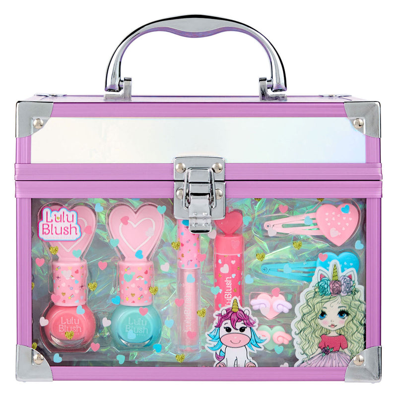 Afbeelding laden in galerijviewer, Canenco lulu blush make-up koffer transparant